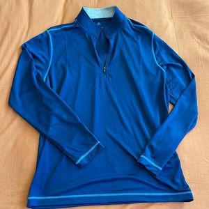 Men’s Adidas Quarter-Zip Pullover L